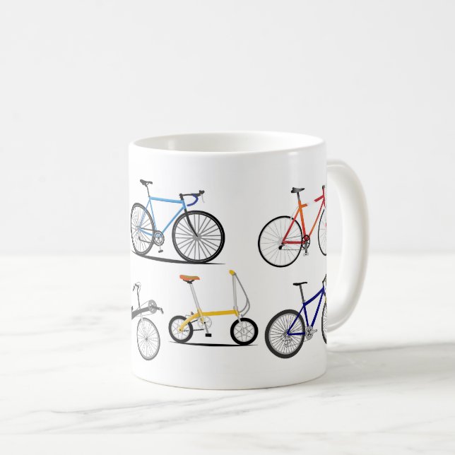 Taza De Café Various bicycles (Anverso derecho)