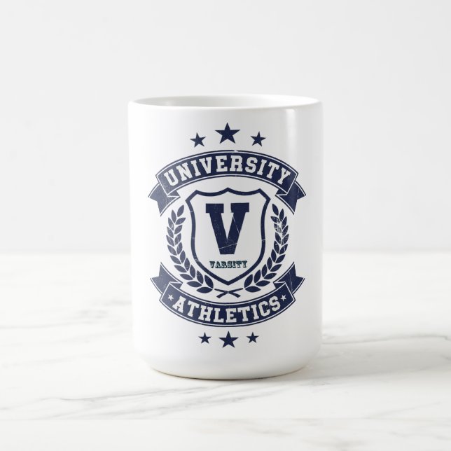 Taza De Café Varsity Athletics – College Sports Pride (Centro)