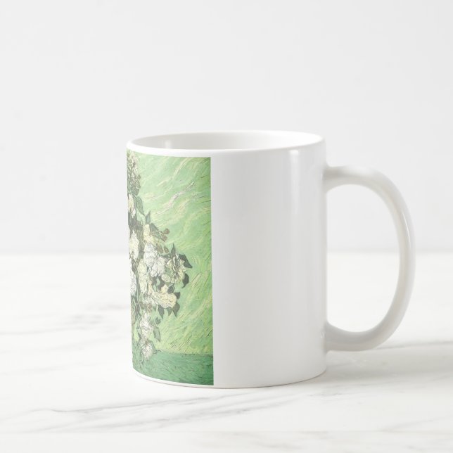 Taza De Café Vase con Rosas - Van Gogh (Derecha)