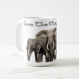 Taza De Café Vaso de elefante africano