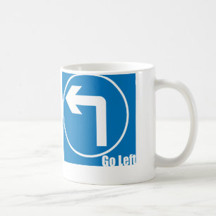 Taza De Café vaya a la izquierda