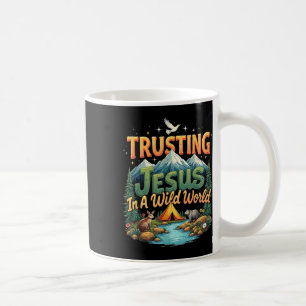 Taza De Café Vbs 2025 Campamento de Verano Cristiano confiando