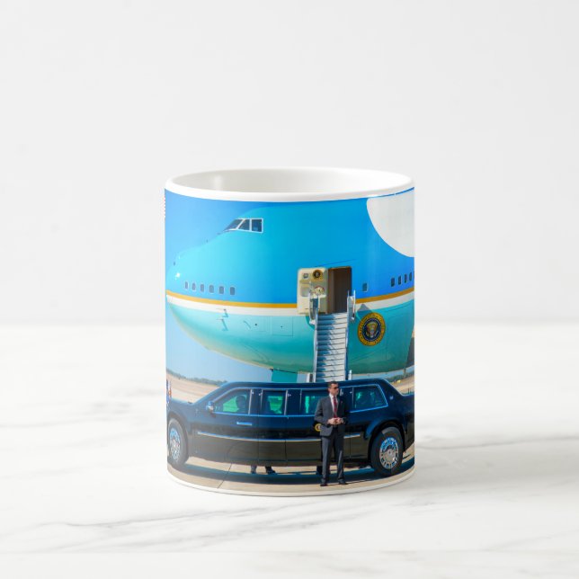 Taza De Café VC-25A (747-200B) y "LA BESTIA" (Centro)