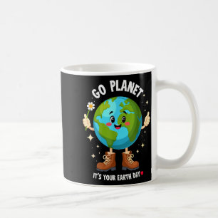 Taza De Café Ve planeta es tu día de la Tierra para los guerrer