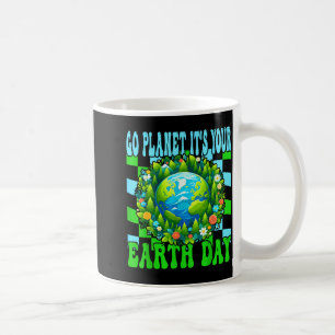 Taza De Café Ve planeta es tu día de la Tierra Tierra adorable