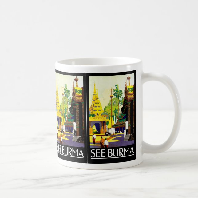 Taza De Café Vea Birmania (Derecha)