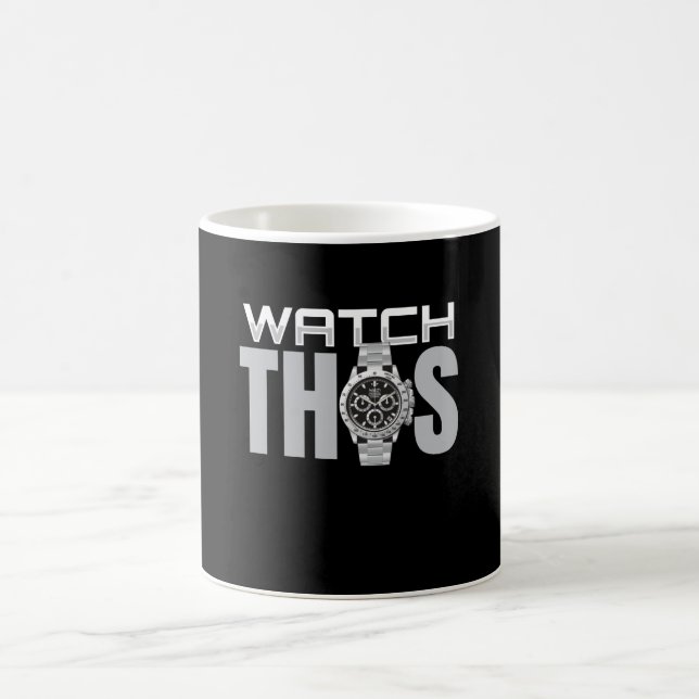 Taza De Café Vea este Reloj de Reloj de Escritura (Centro)