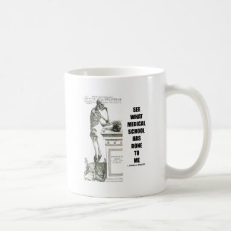 Taza De Café Vea lo que ha hecho la Facultad de Medicina a mí