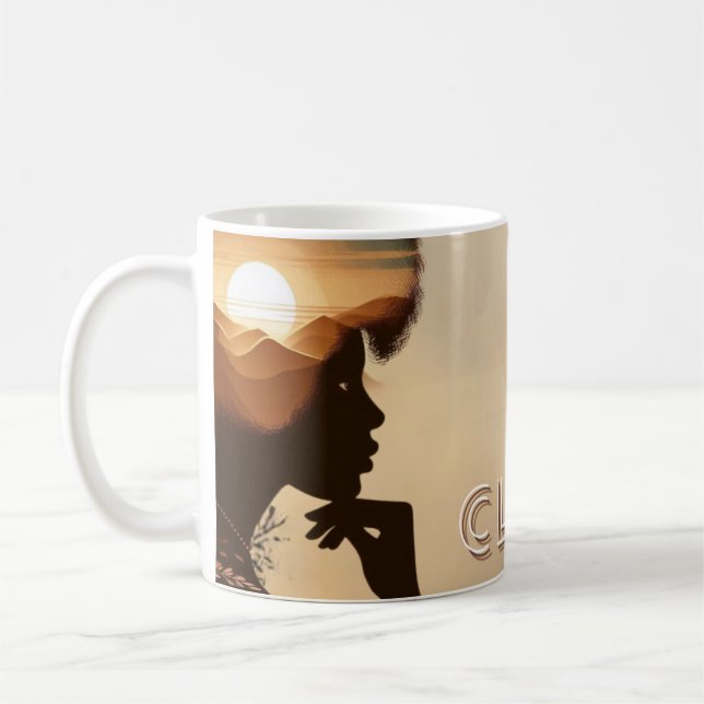 Taza De Café Vea su parche claramente (Izquierda)