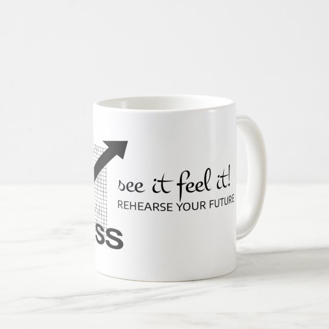 Taza De Café Véalo, Siéntanlo: Inspiración Motivacional (Anverso derecho)