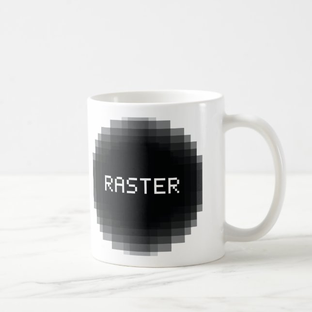Taza De Café vectorial/raster (Derecha)