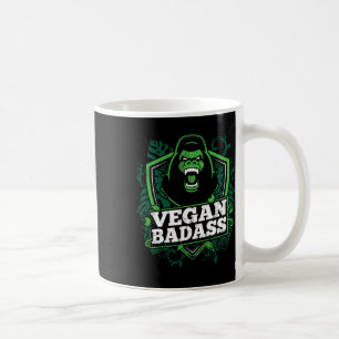 Taza De Café Vegan Bad Fitness Gorila Bodybuilding Bestia