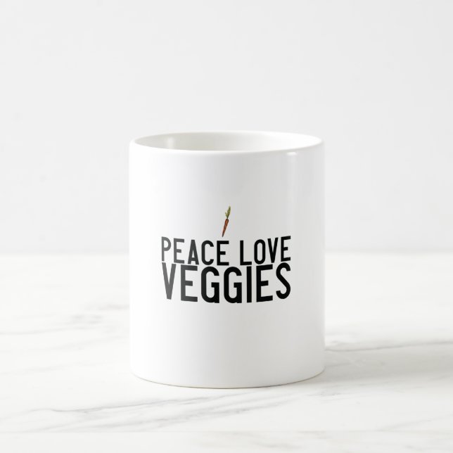 Taza De Café Vegan Carrot Gift (Centro)