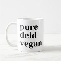 Taza de café vegana Pure Deid