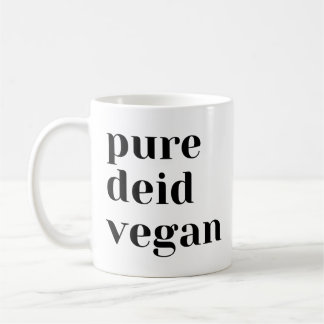 Taza de café vegana Pure Deid