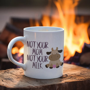 Taza De Café Vegano No Es Leche De Tu Mamá