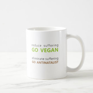 Taza De Café vegano/taza del antinatalist