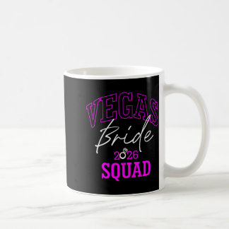 Taza De Café Vegas Bride Squad 2026 Married in Vegas