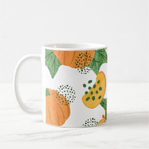 Taza De Café Vegetable de calabaza acuática: Naranja sin soldad