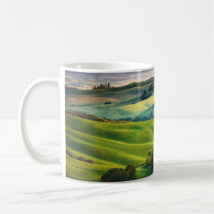 Taza De Café Vegetación paisajística: serenidad pintada de luz