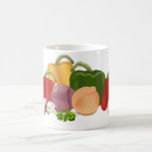 Taza De Café Vegetales (Centro)