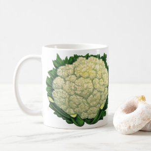 Taza De Café Vegetales Vegetales Vegetales Cauliflower