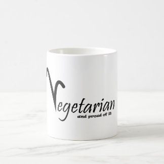 Taza De Café Vegetariano