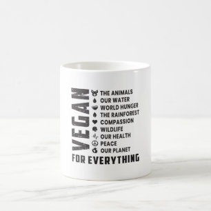 Taza De Café Vegetariano Vegetariano Veganism Gracioso regalo