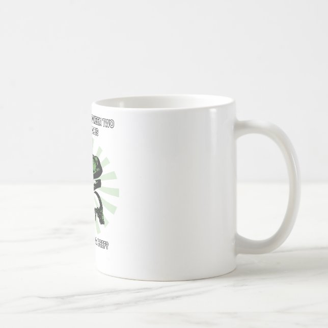 Taza De Café Vegetarianos de Philosoraptor (Derecha)