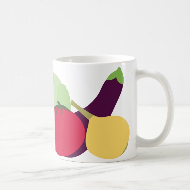 Taza De Café ¡Veggies! (Derecha)