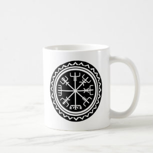 Taza De Café Vegvisir la brújula náutica