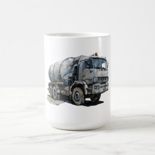 Taza De Café Vehículo de Construcción