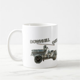 Taza De Café Vehículo Divertido Antiguo Sólo Para Descenso