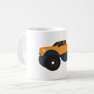 Taza De Café Vehículo Monster Truck