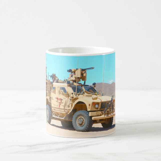 TAZA DE CAFÉ VEHÍCULO PROTEGIDO DE AMBUSH RESISTENTE A LAS MINA (Centro)