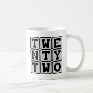 Taza De Café Veintidós, Número 22