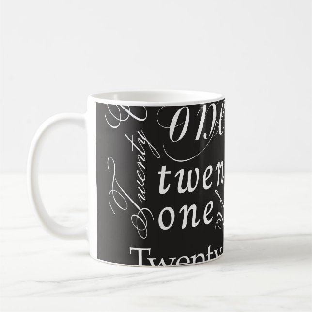 Taza De Café Veintiuno (Izquierda)