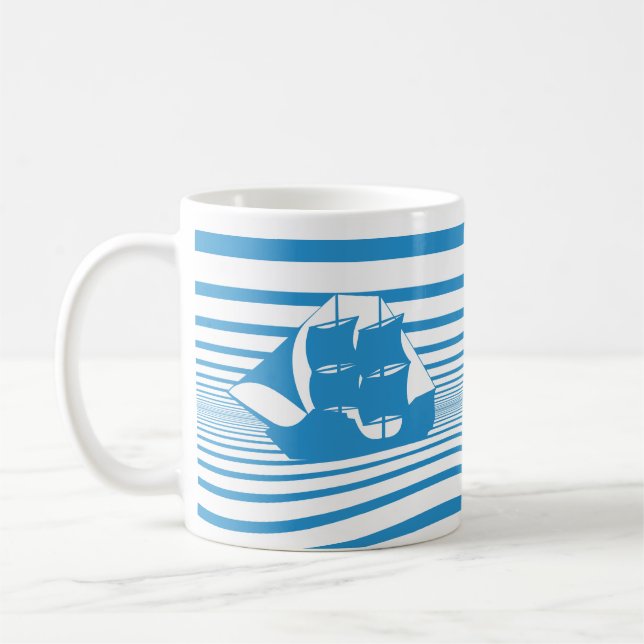 Taza De Café Vela (Izquierda)
