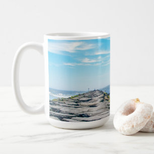 Taza De Café Vela Barnegat Inet en verano