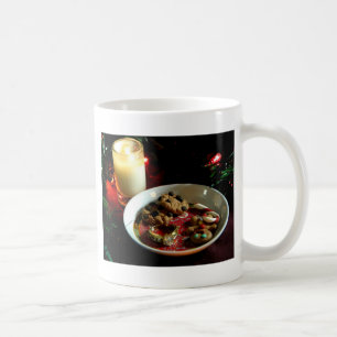 Taza De Café Vela de la galleta del navidad