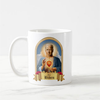 Taza De Café Vela de la Oración de San Joe Biden
