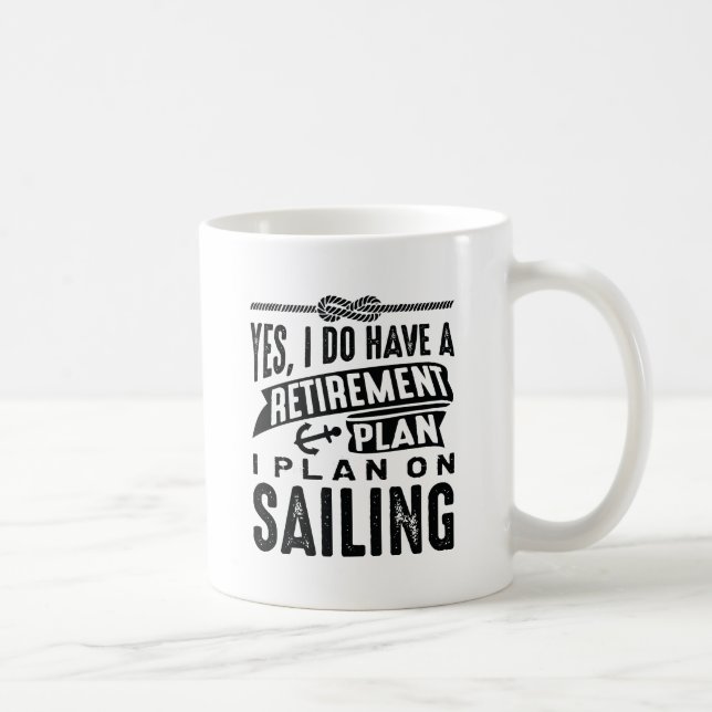 Taza De Café Vela del Plan de Jubilación (Derecha)