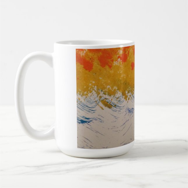 Taza De Café Vela floral (Izquierda)