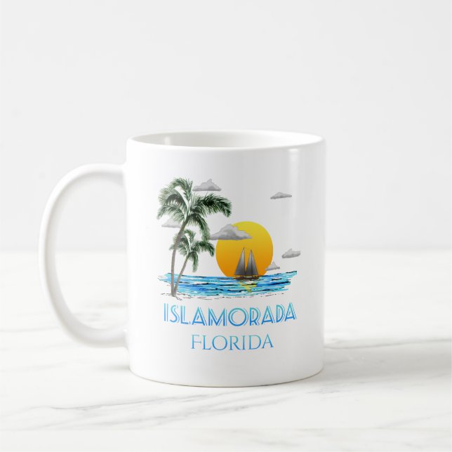Taza De Café Vela Islamorada en Florida (Izquierda)