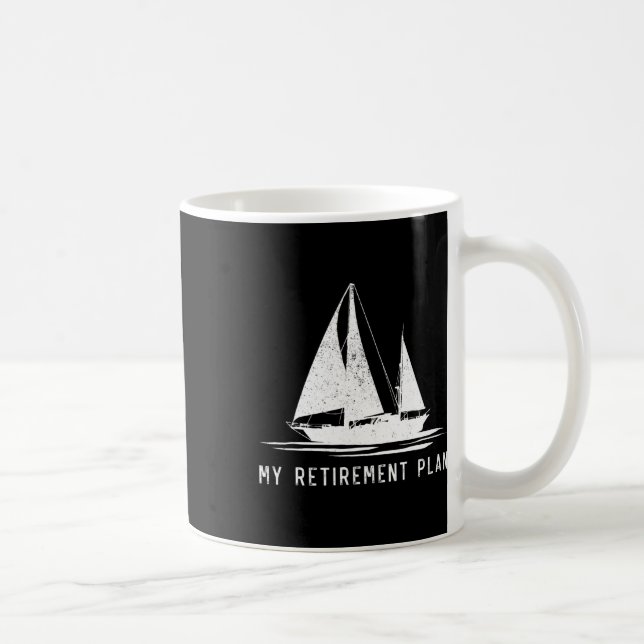 Taza De Café Vela: Papá, mi plan de retiro (Derecha)