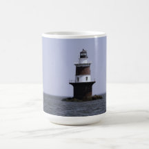 Vela por Peck's Ledge Lighthouse Mug