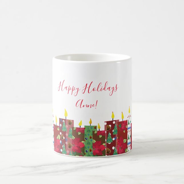 Taza De Café Velas Arte< Feliz Viernes (Centro)
