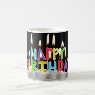 Taza De Café Velas de cumpleaños