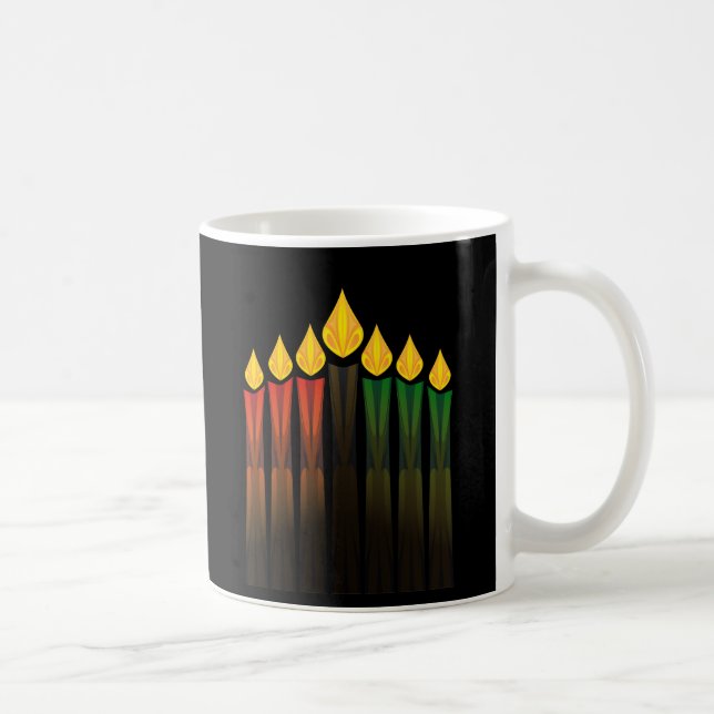 Taza De Café velas de Kwanzaa (Derecha)