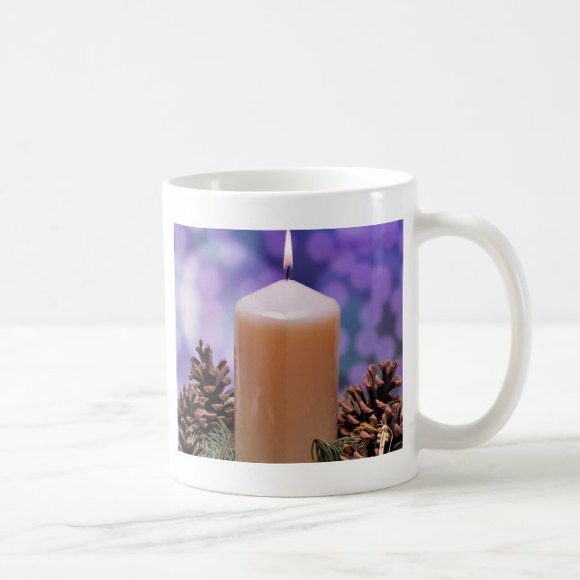 Taza De Café velas de navidades (Derecha)